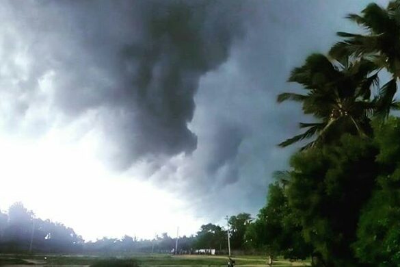 Cyclones in coastal India